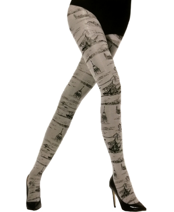 Day Mod дамски фигурален чорапогащник Turkiyem сив Day Mod дамски фигурален чорапогащник Turkiyem сив